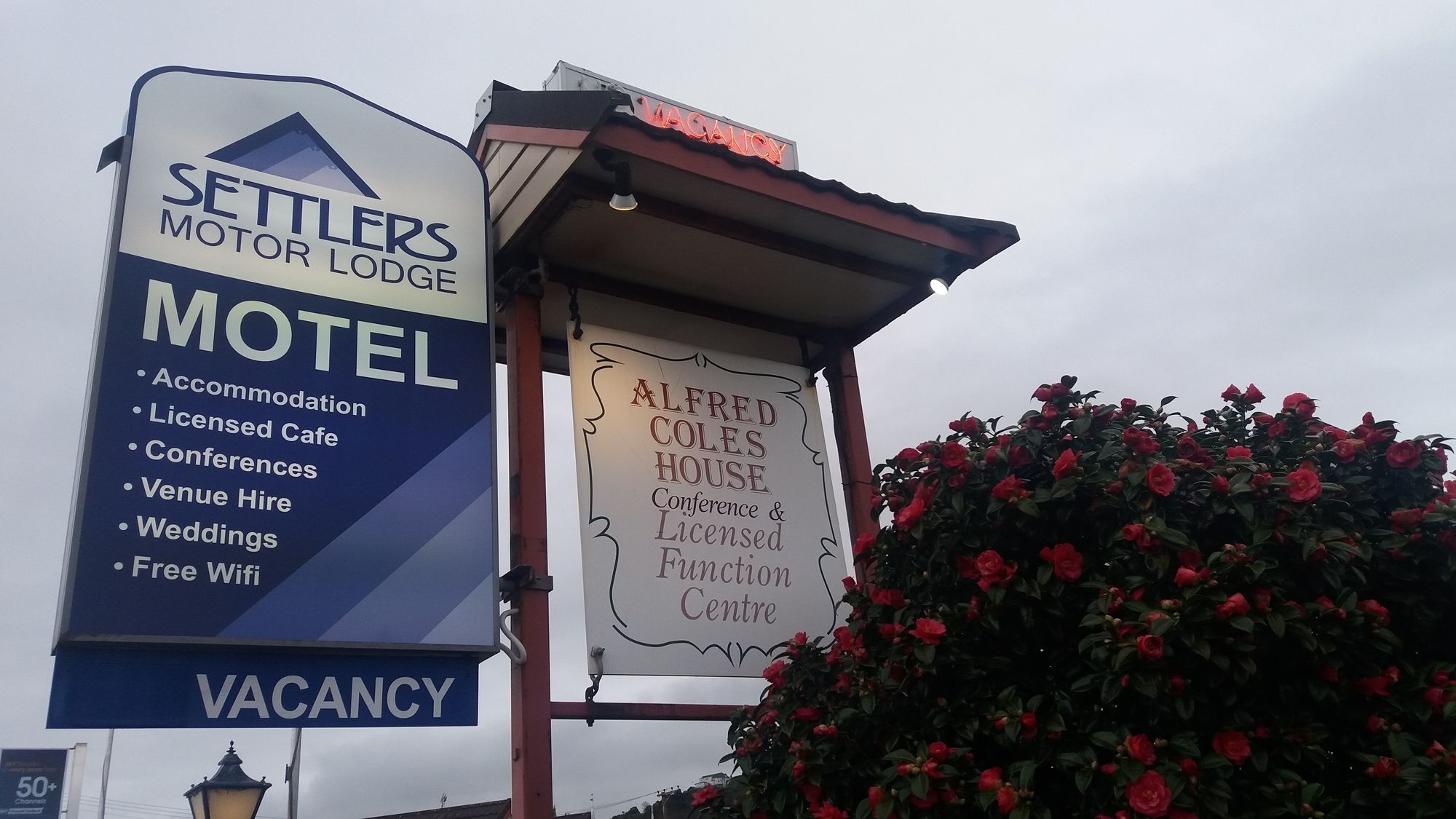 Settlers Motor Lodge Lower Hutt Exteriör bild
